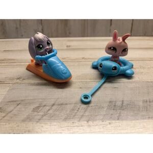 Littlest Pet Shop LPS Vintage Bunny Rabbit Lot EUC